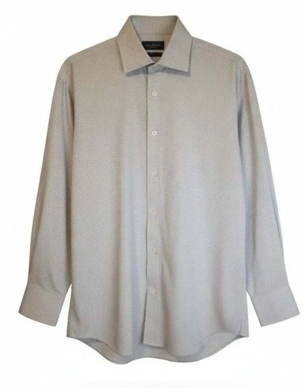 English Laundry Long Sleeve Dress Shirt Grid Print Sz Large